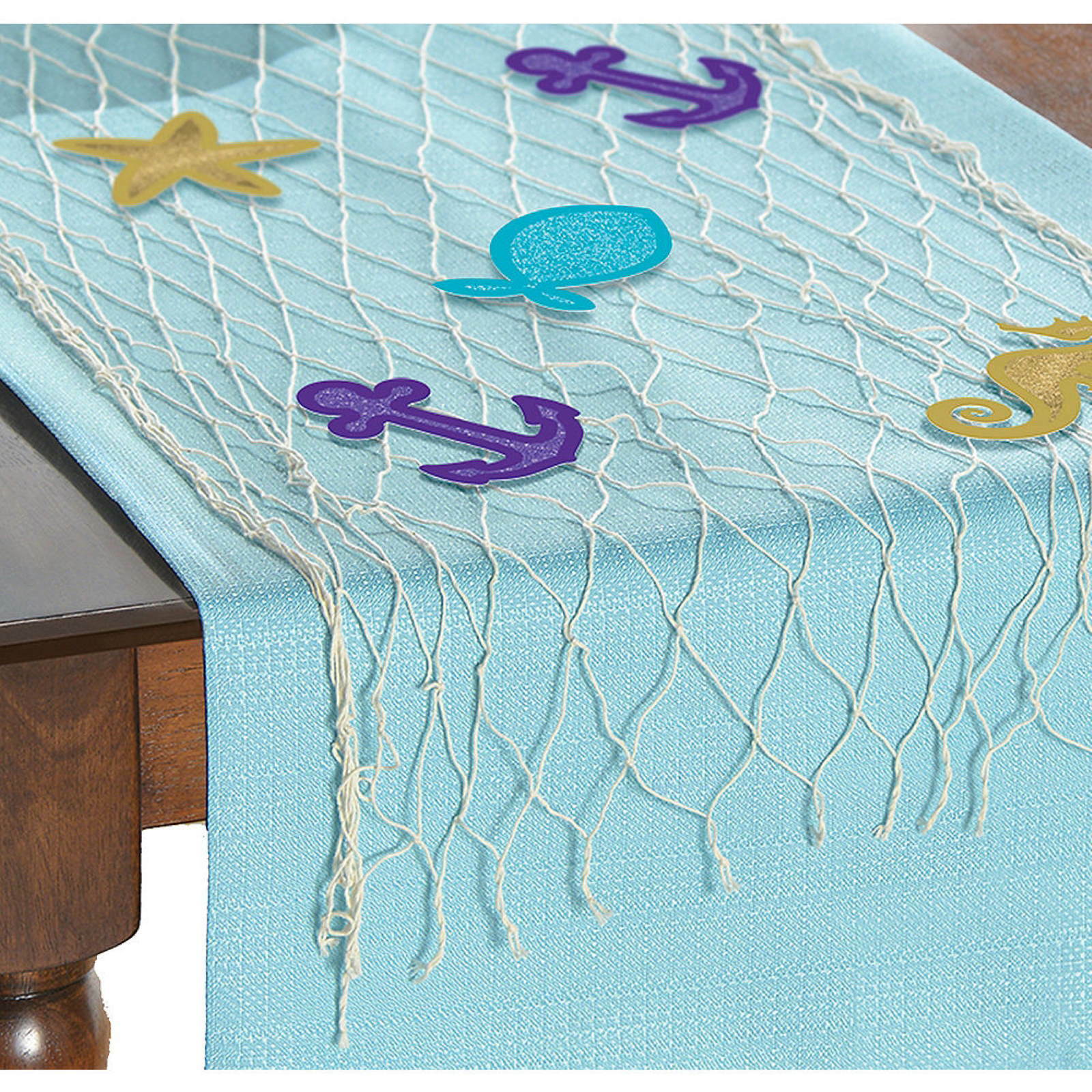 Mermaid Wishes Table Runner Decorating Kit