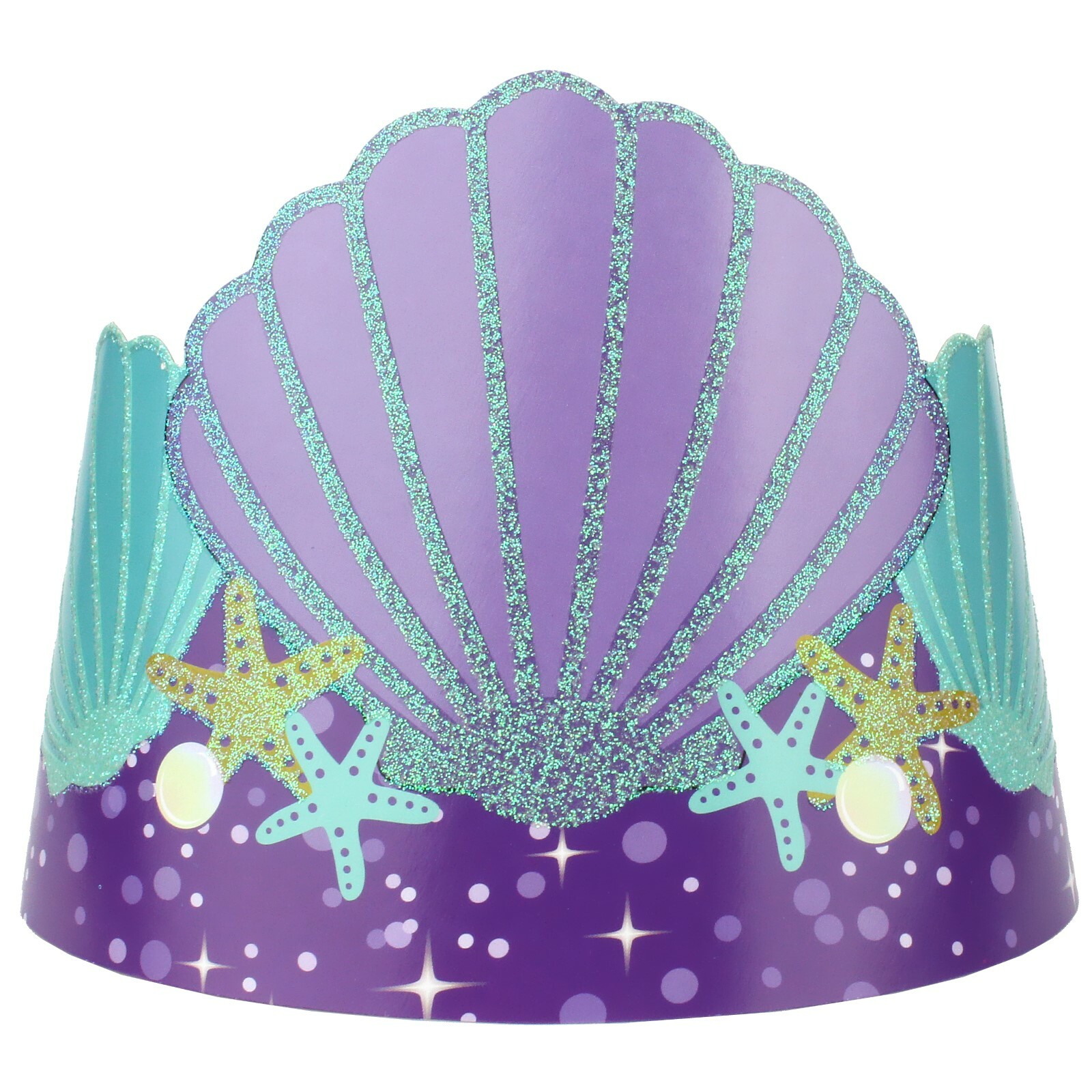 Mermaid Wishes Party Tiaras (Pack of 8)