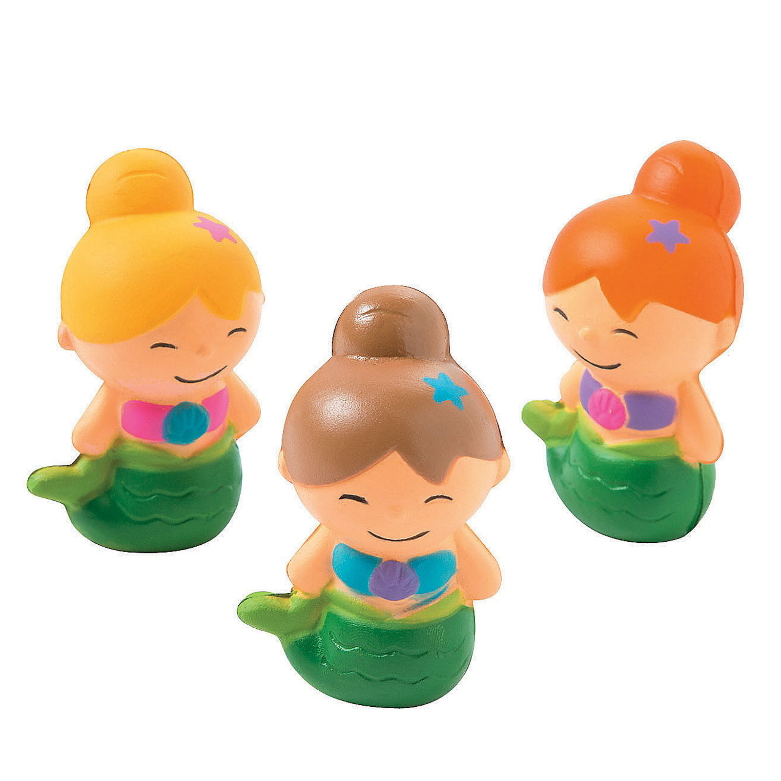 Mermaid Mini Stress Toys (Pack of 12)