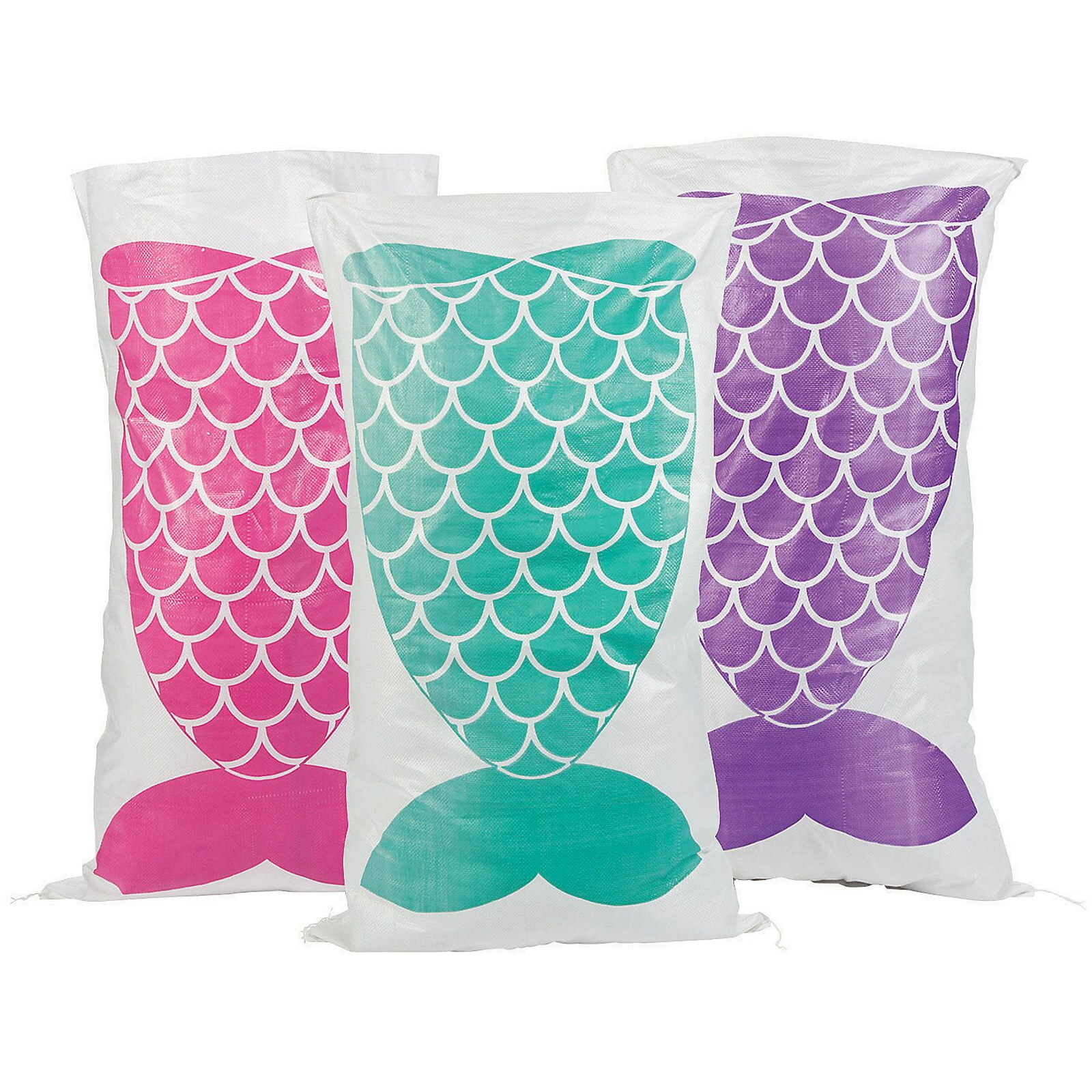Mermaid Tail Potato Sacks (Pack of 12)