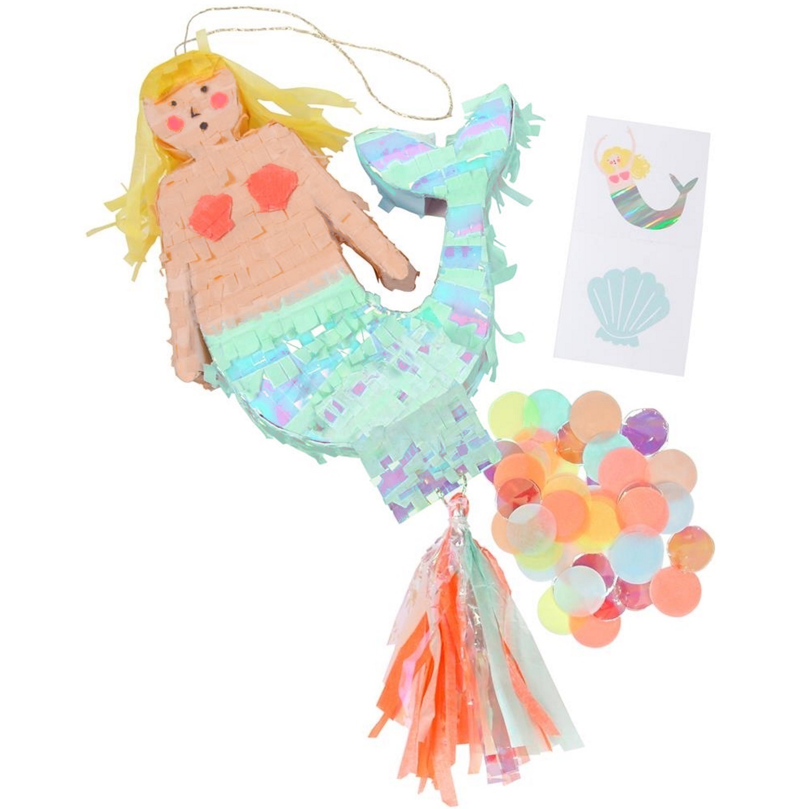 Meri Meri Mini Mermaid Pinata Favour