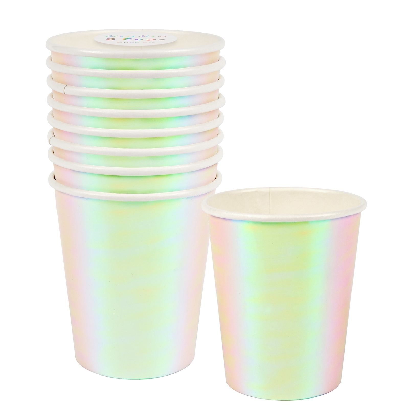 Meri Meri Pearl Iridescent Paper Cups (Pack of 8)