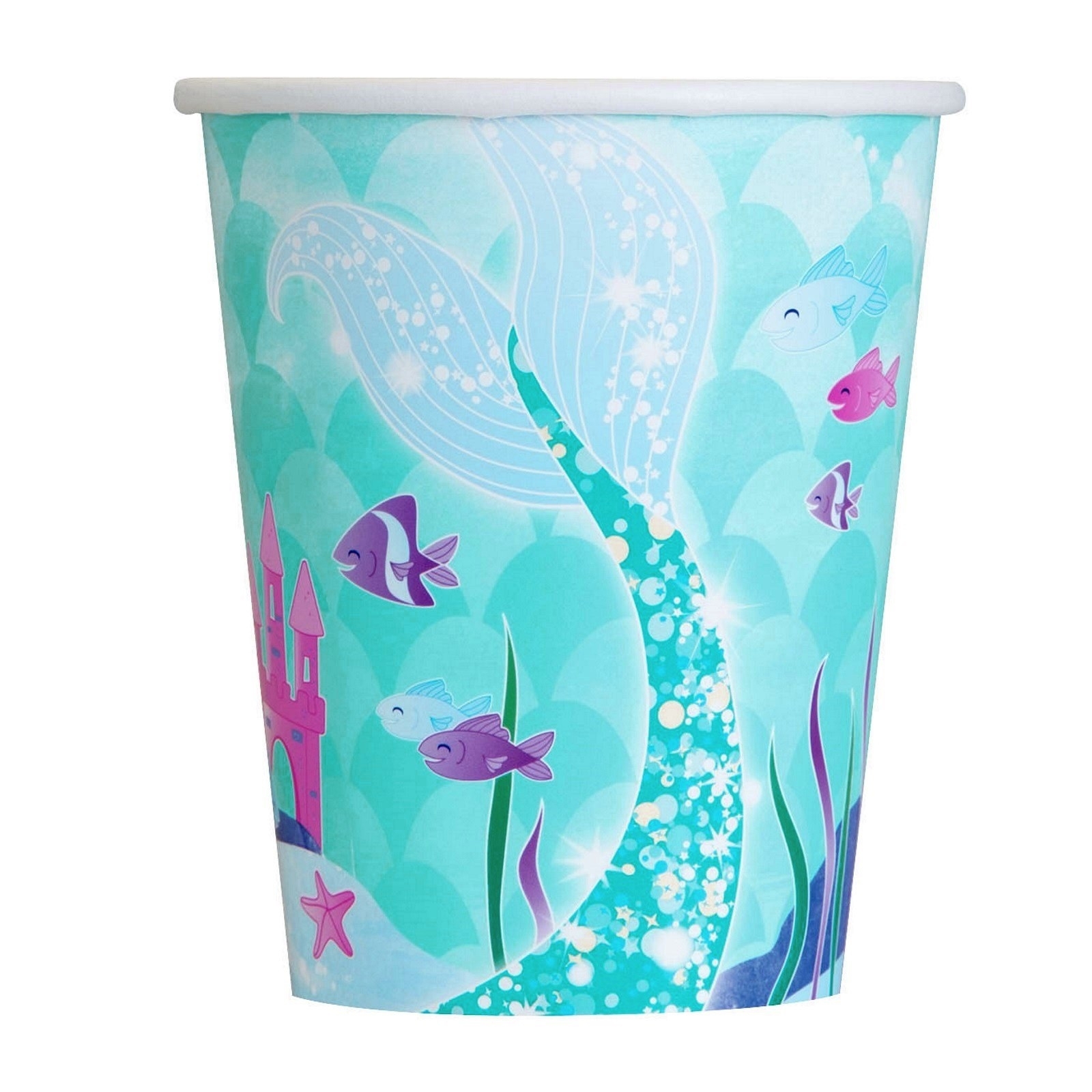Mermaid Paper Cups (Pack of 8)