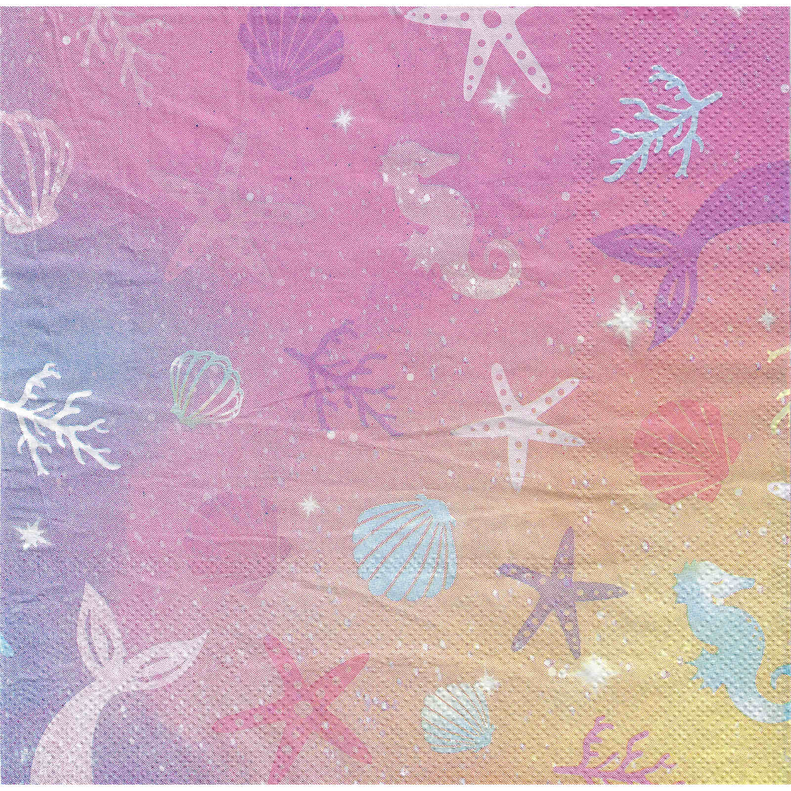 Magical Mermaid Large Napkins / Serviettes (Pack of 20)
