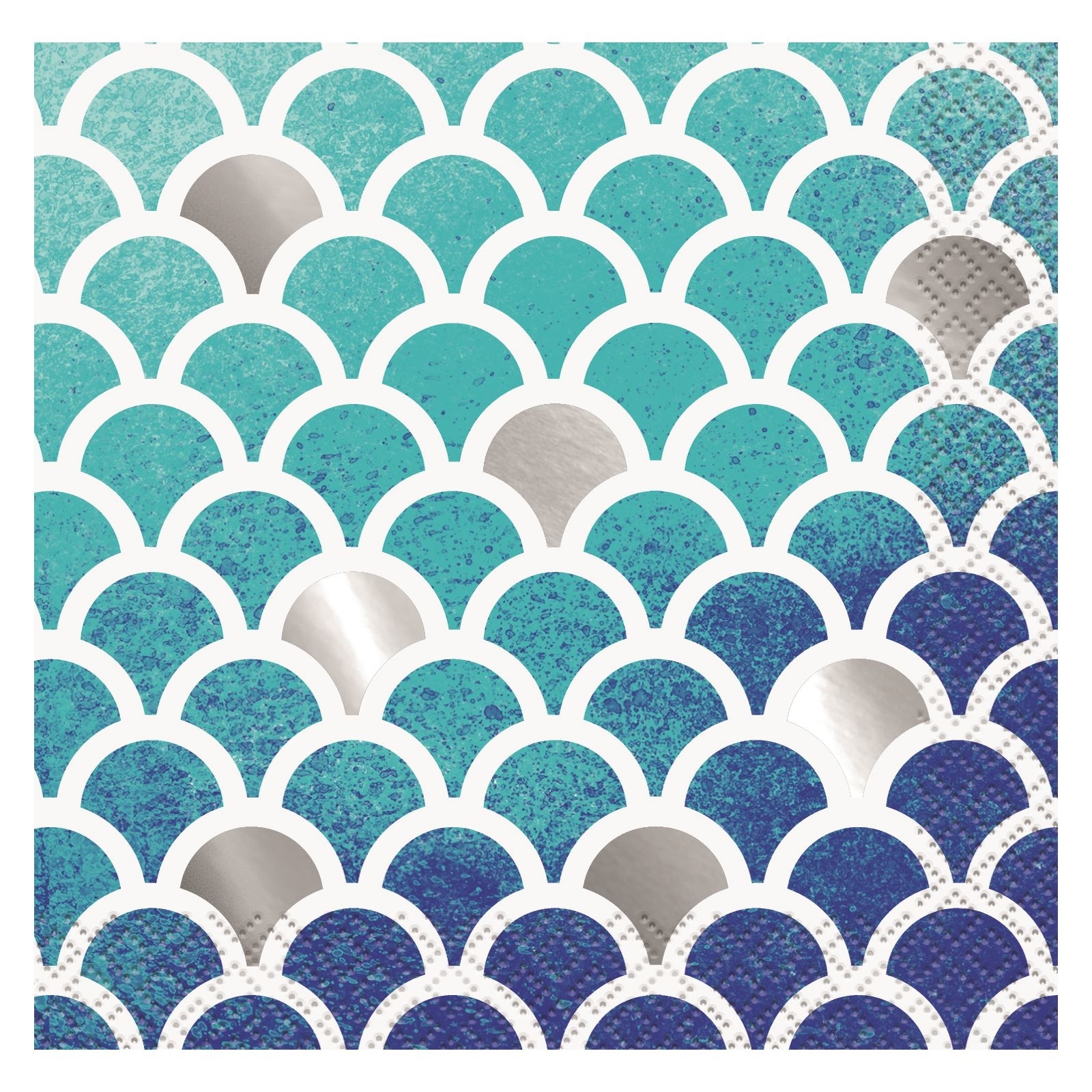 Ocean Scallop Small Napkins / Serviettes (Pack of 16)