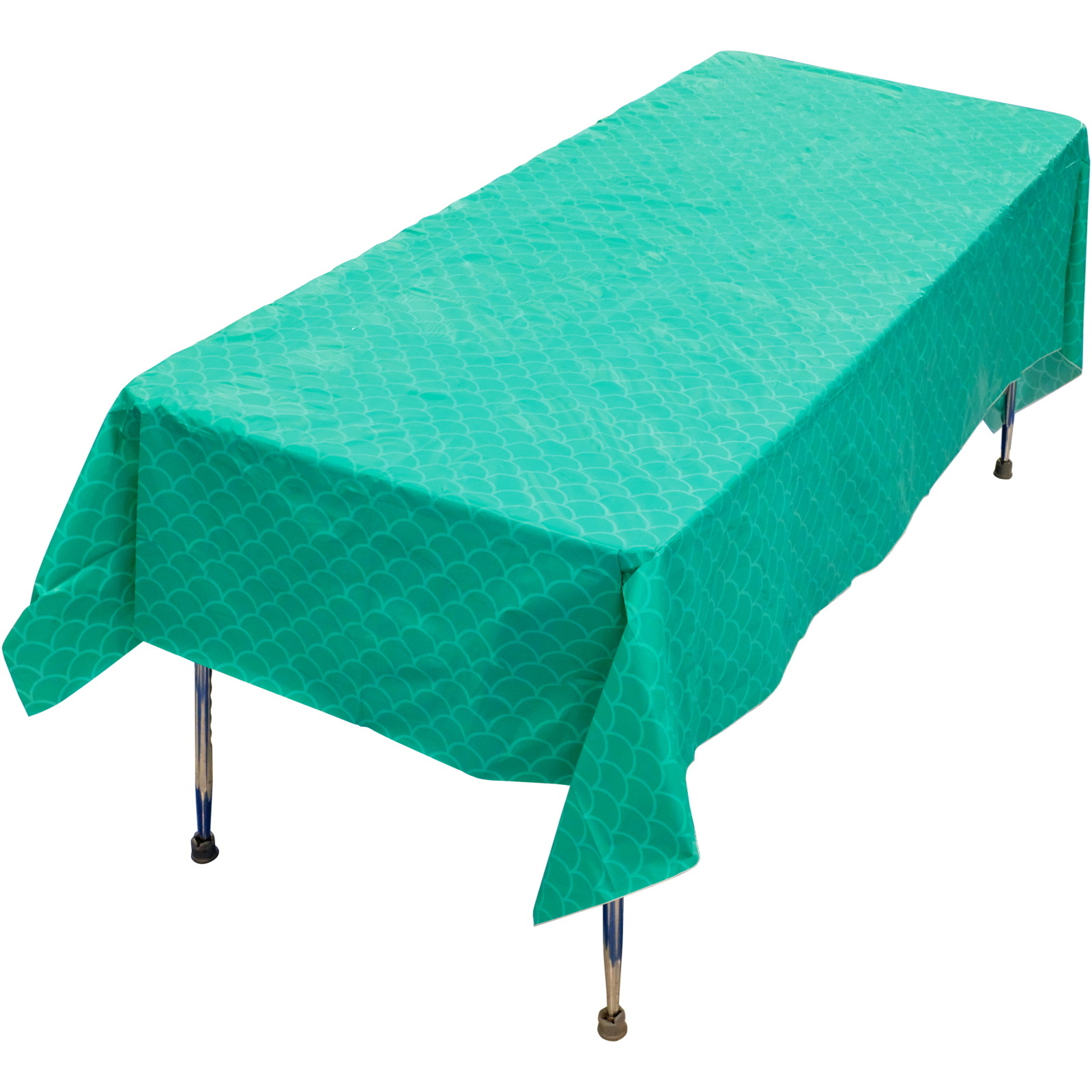 Mermaid Scale Plastic Tablecloth