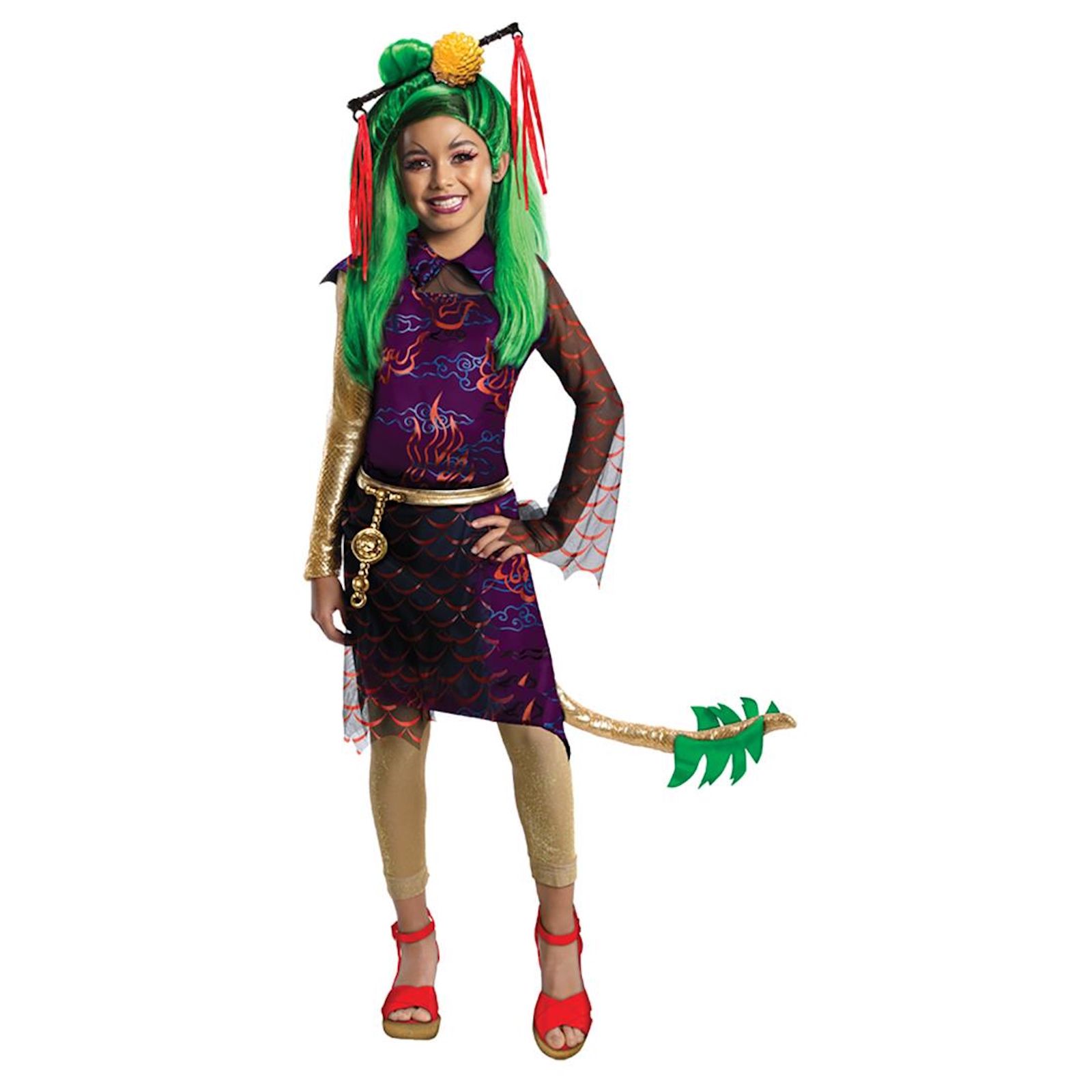 Monster High Jinafire Long Child Costume Large
