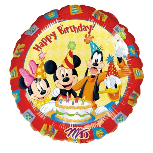 Mickey Mouse & Friends Happy Birthday Helium Balloon