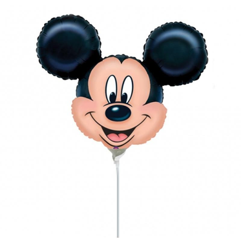 Mickey Mouse Head Mini Foil Balloon