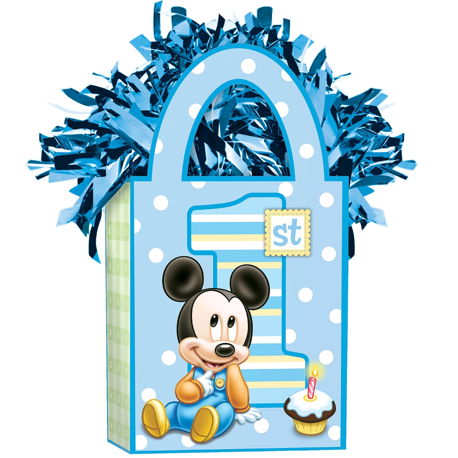 Mickey Mouse 1st Birthday Balloon Weight