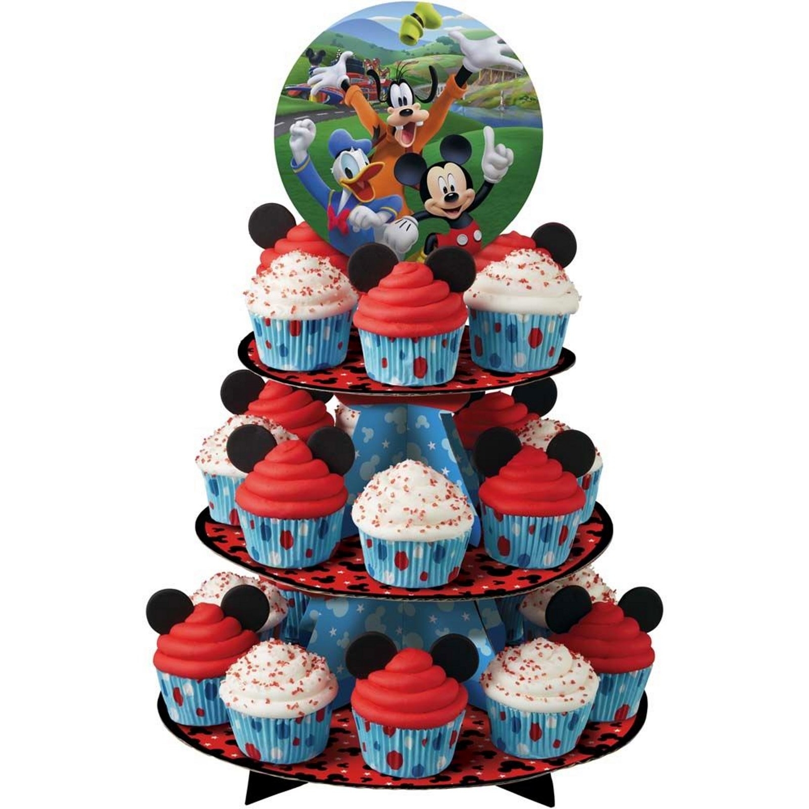 Mickey Mouse Roadster Wilton Cupcake Stand
