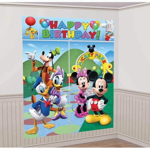Mickey Mouse Scene Setter Wall Decorations