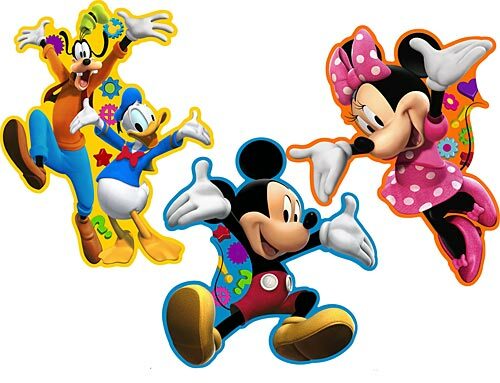 Mickey Mouse Wall Decorations (Set of 3)