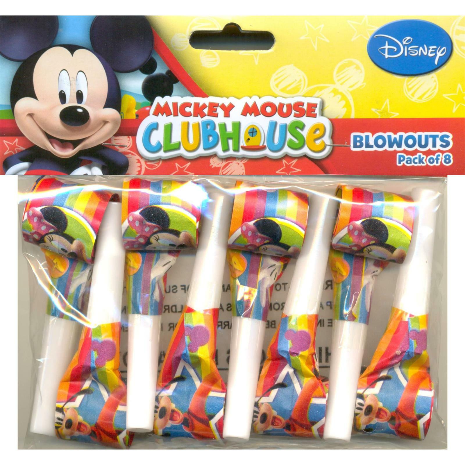 Mickey Mouse Party Blowers (Pack of 8)
