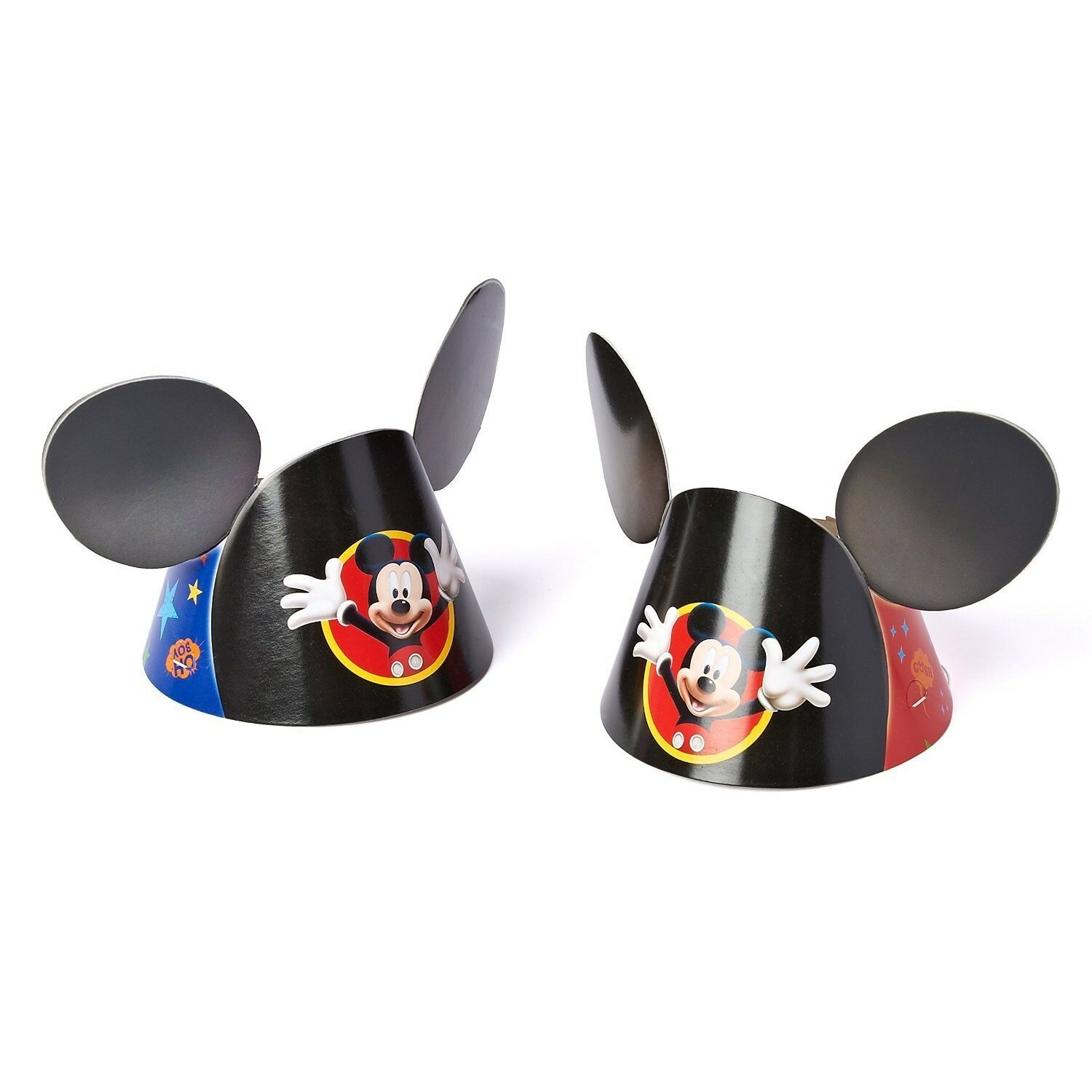 Mickey Mouse Paper Party Hats (Pack of 8)
