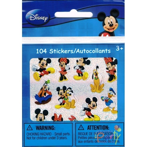 Mickey & Minnie Mouse Mini Stickers (Pack of 104)
