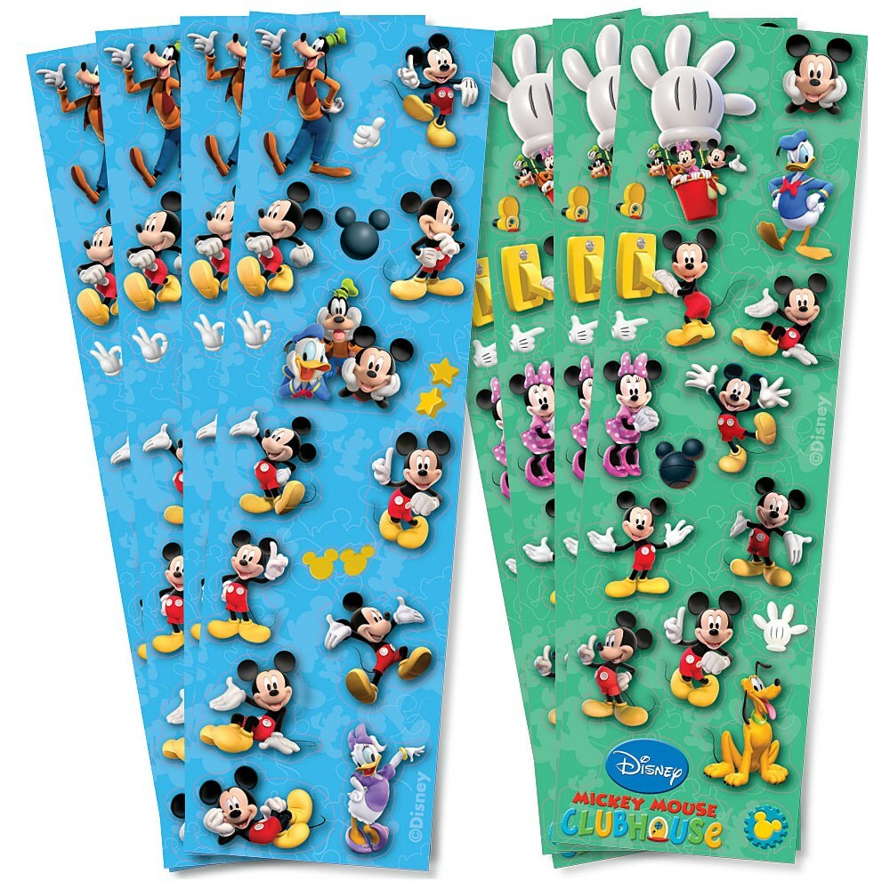 Mickey Mouse Stickers (8 Sheets)