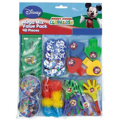Mickey Mouse Mega Value Favour Pack (48 Pieces)