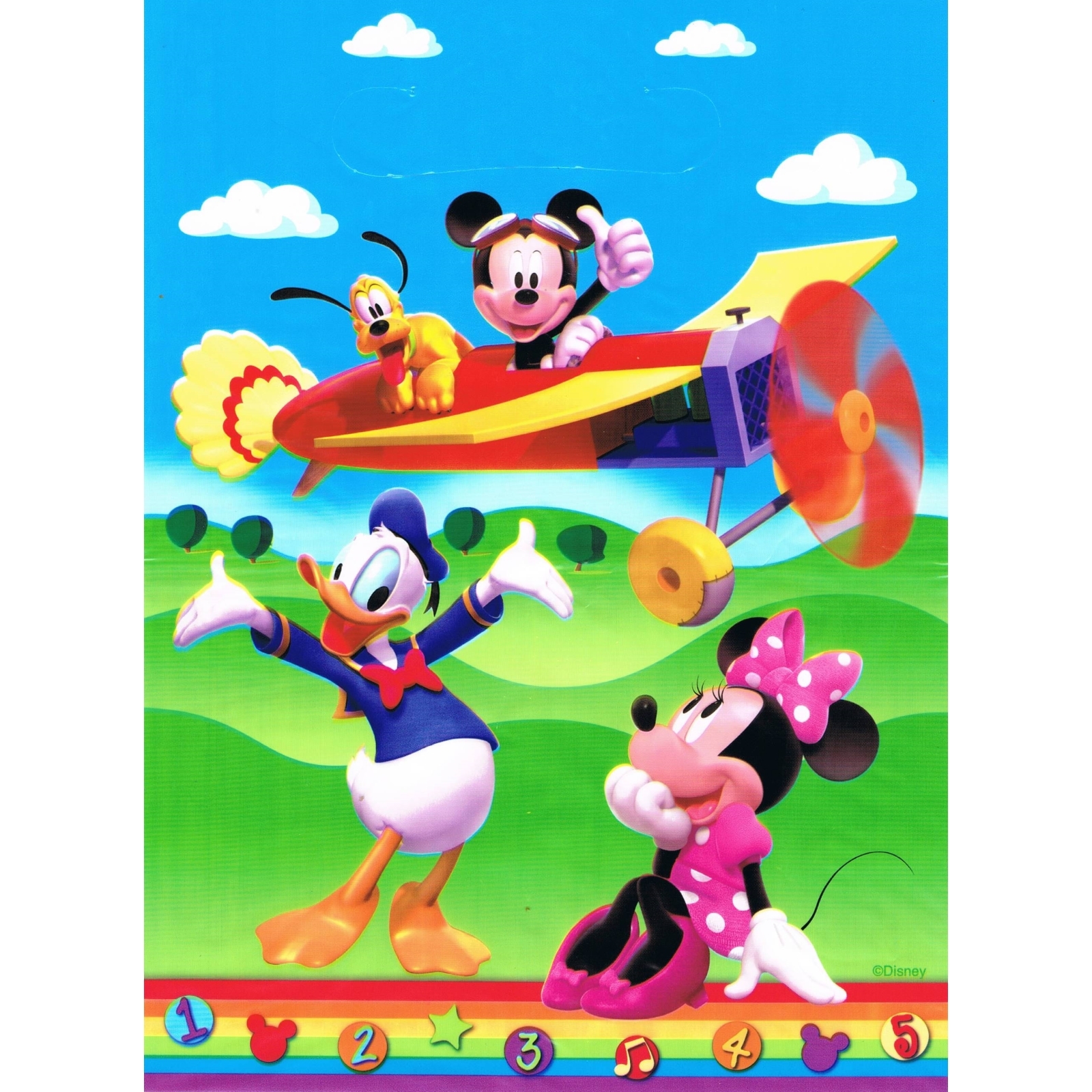 Mickey Mouse Lolly/Treat Bags (Pack of 8)