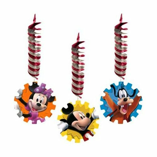 Mickey Mouse Clubhouse Dangling Decorations (Set of 3)