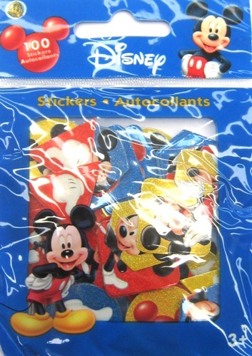 Mickey Mouse Mini Stickers (Pack of 100)