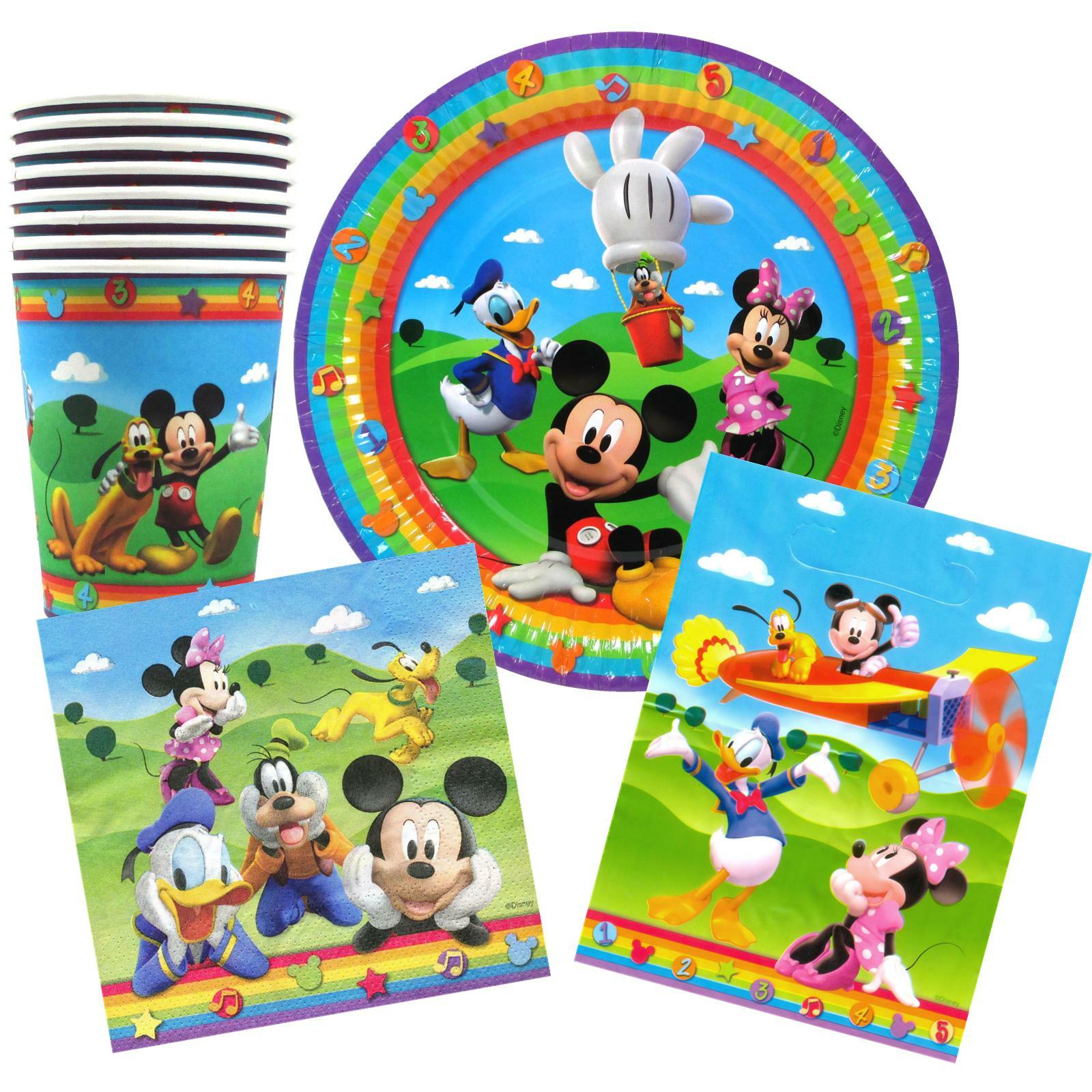 Mickey Mouse Party Pack (For 8 Guests)