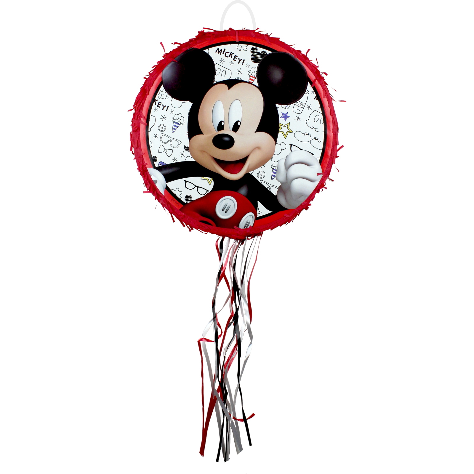 Mickey Mouse On The Go Pull String Pinata