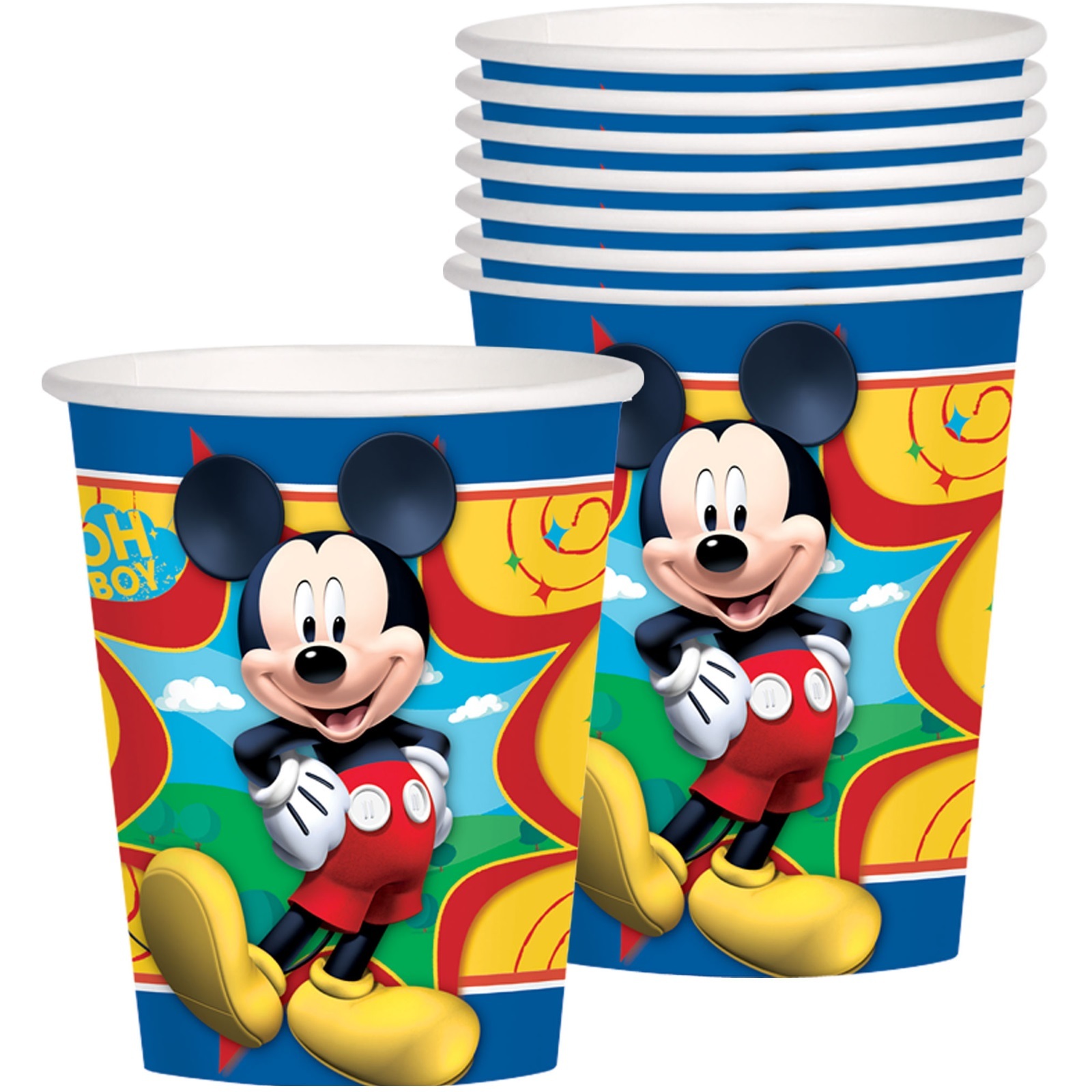 Mickey Mouse and Friends Paper Cups (Pack of 8)