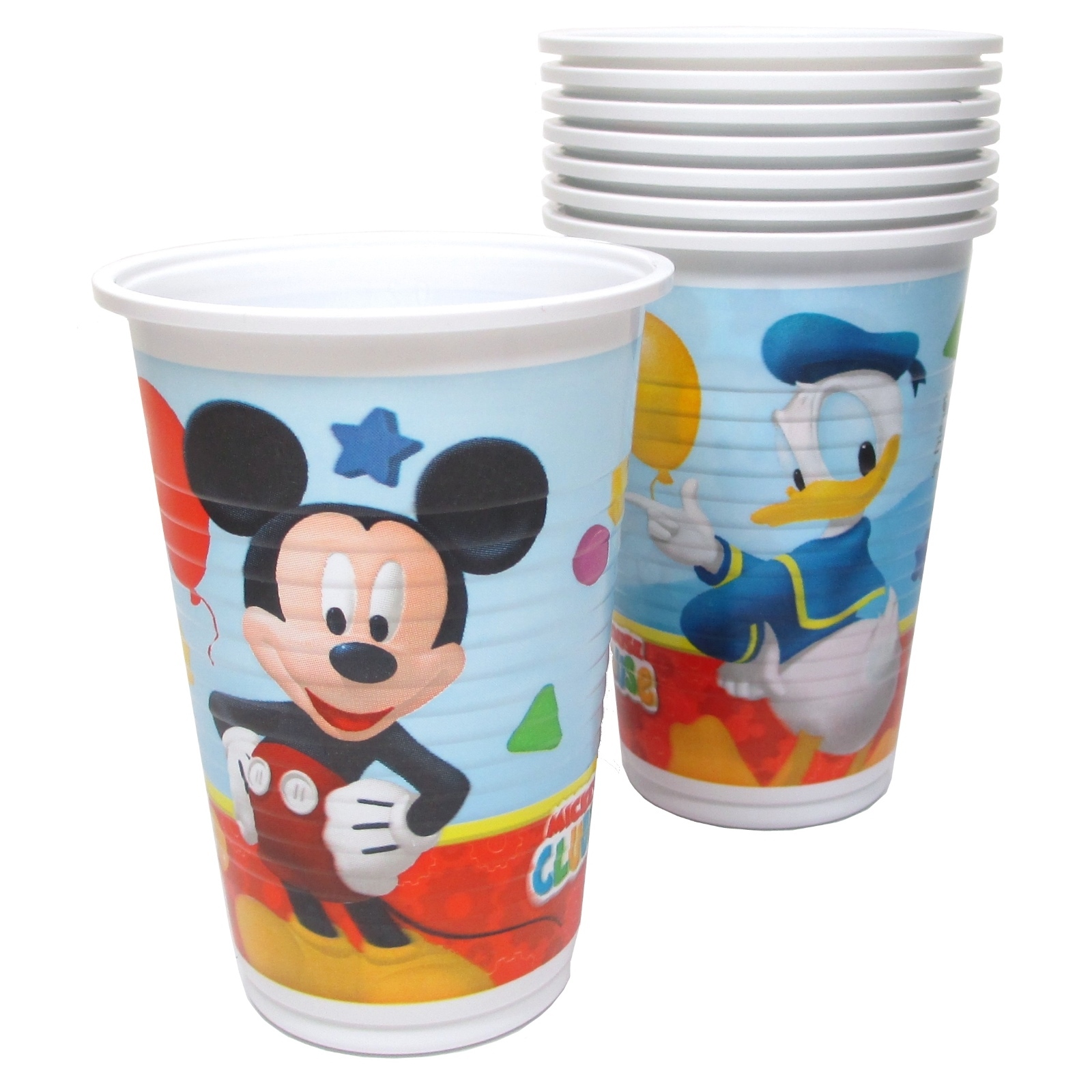 Mickey Mouse Clubhouse Cups (Pack of 8)