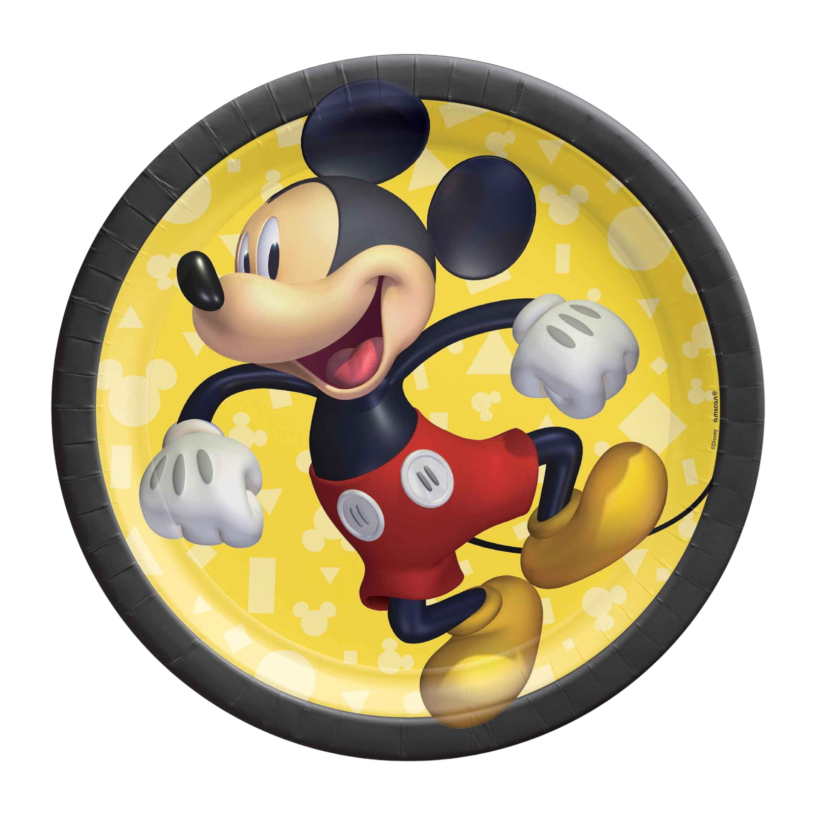 Mickey Mouse Forever Small Paper Plates (Pack of 8)