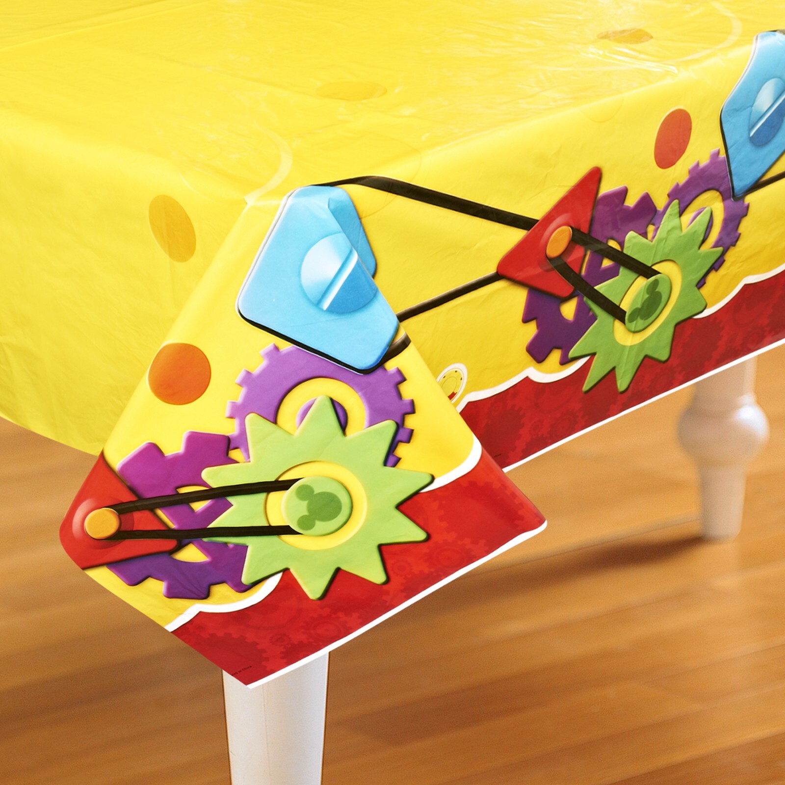 Mickey Mouse Playtime Plastic Tablecloth