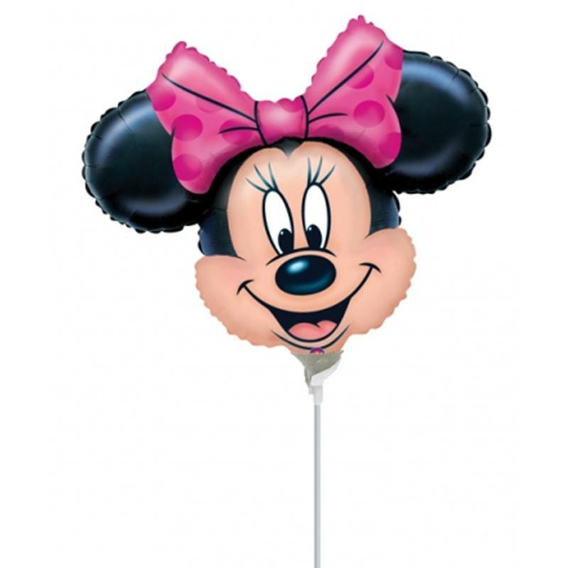 Minnie Mouse Head Mini Foil Balloon