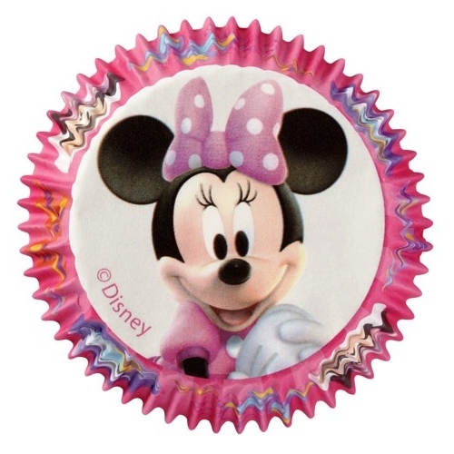 Minnie Mouse Baking Cups Patty Pans (Pack of 50)