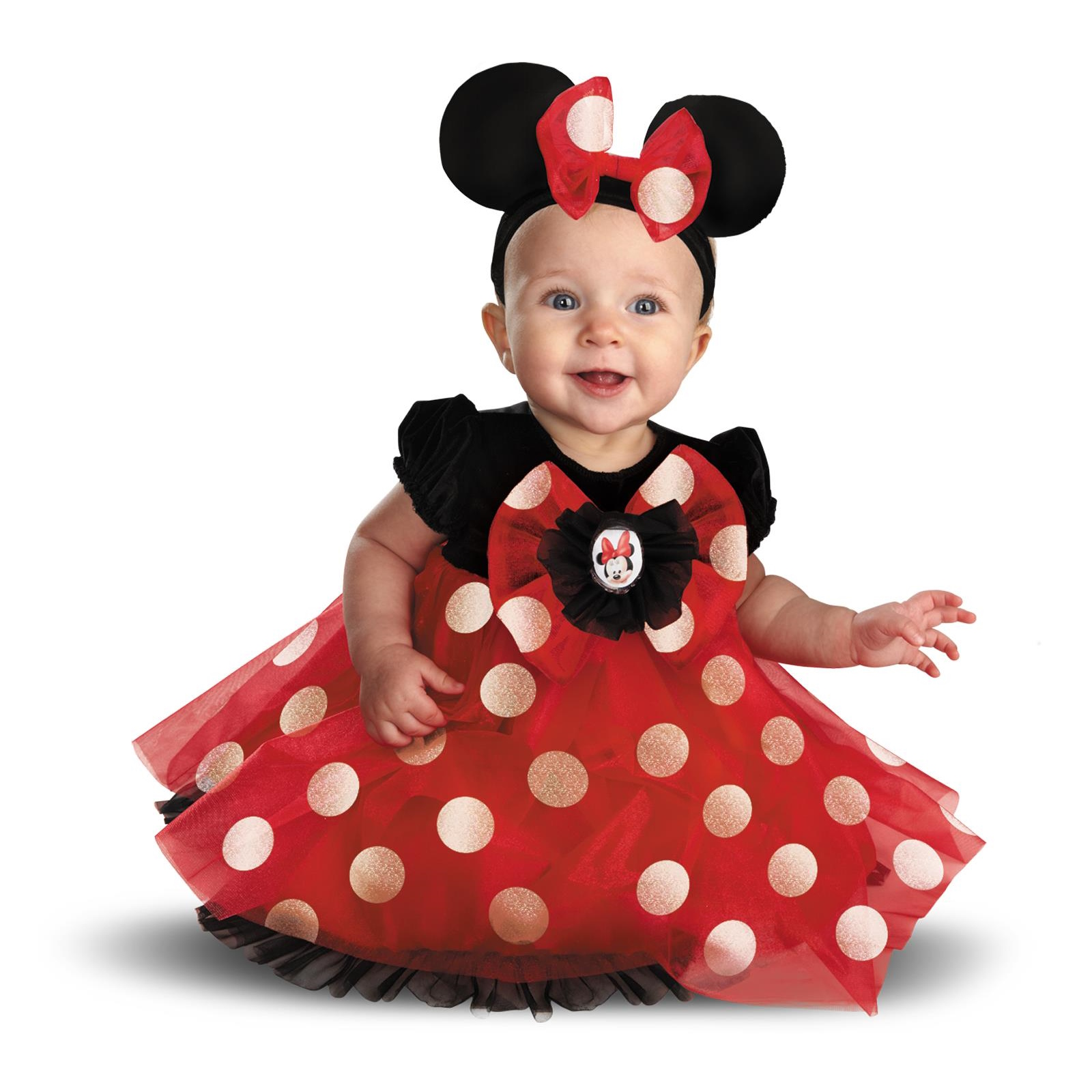 Disney Red Minnie Mouse Infant Costume 12-18 months