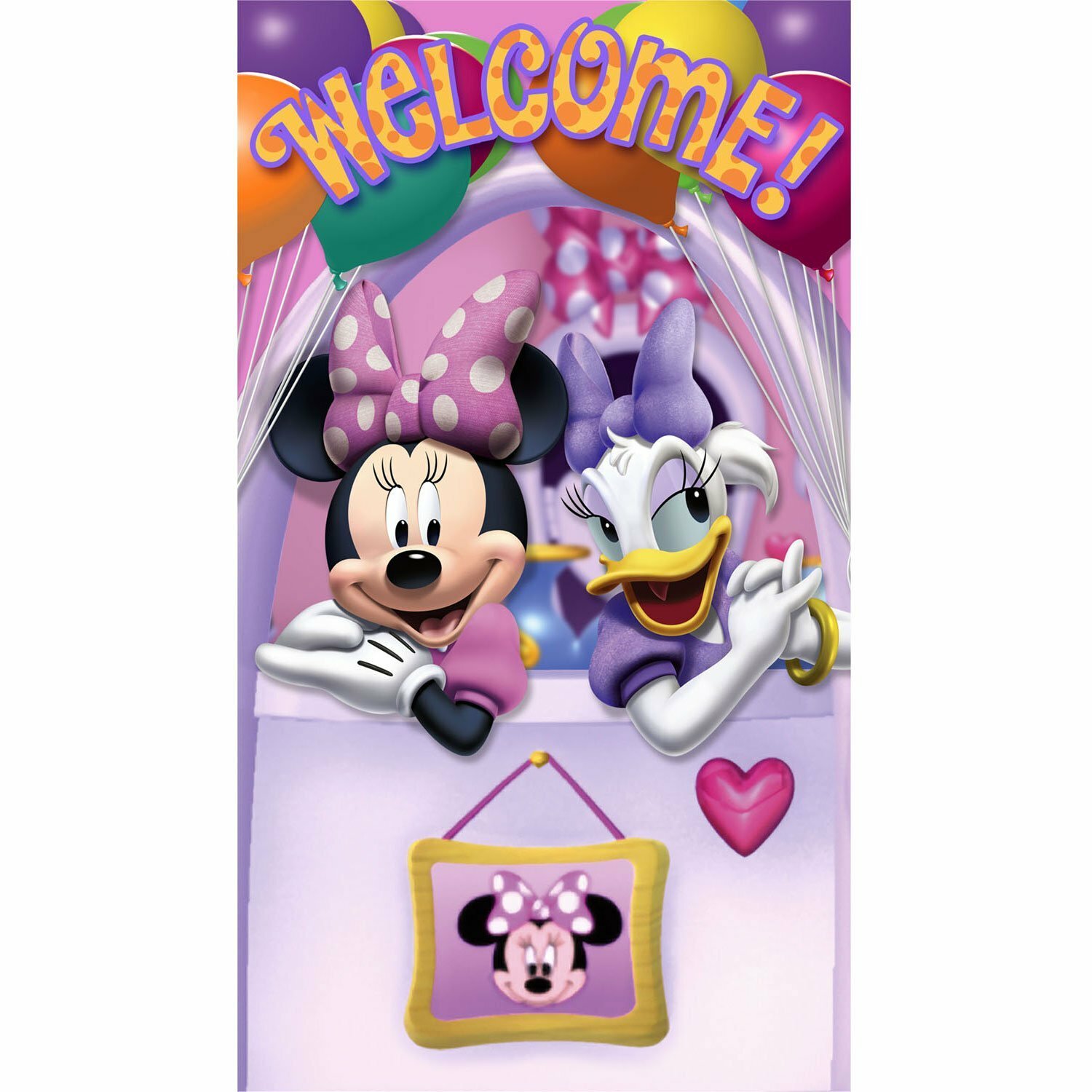Minnie Mouse Dream Party Door Banner