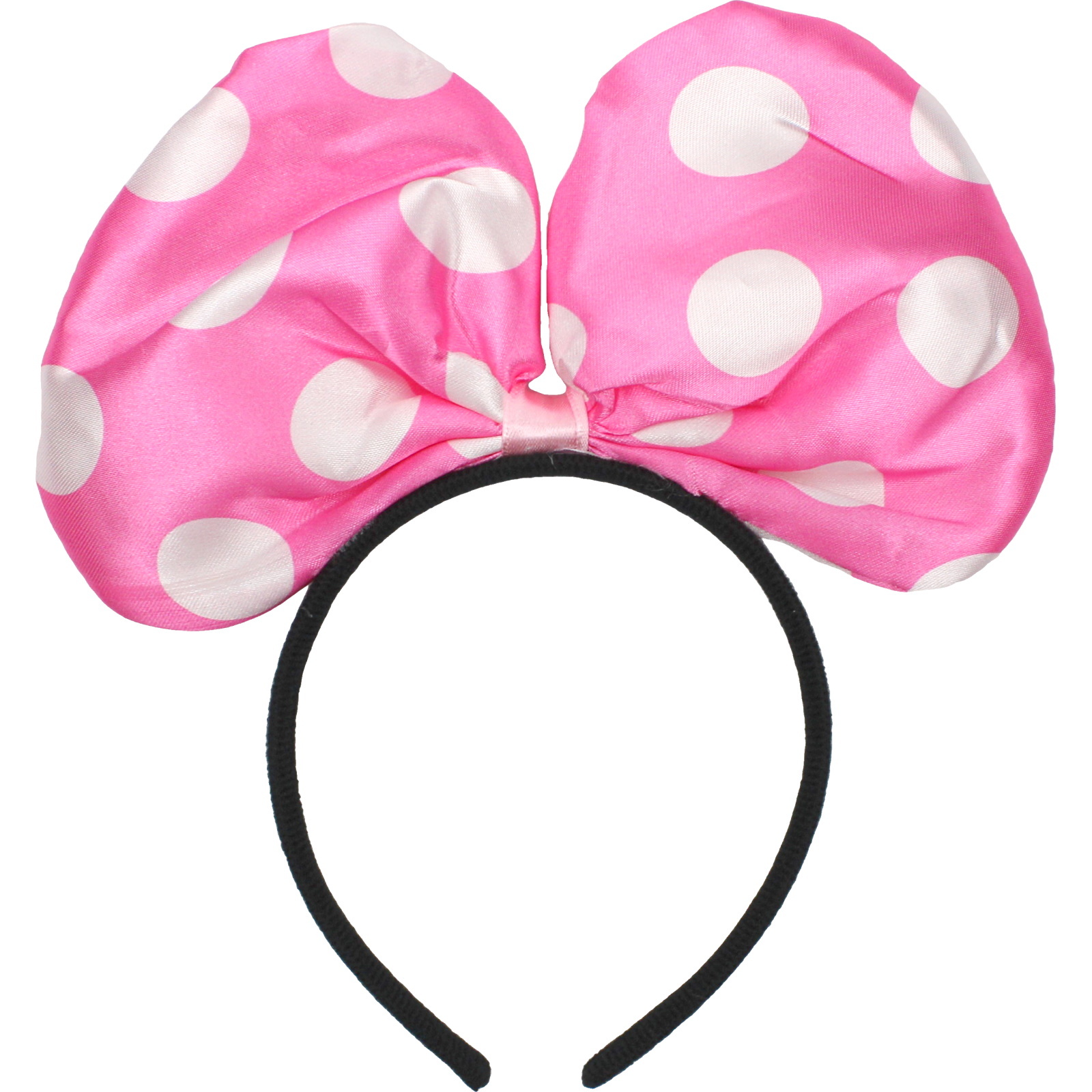 Girls Pink Mouse Headband Ears