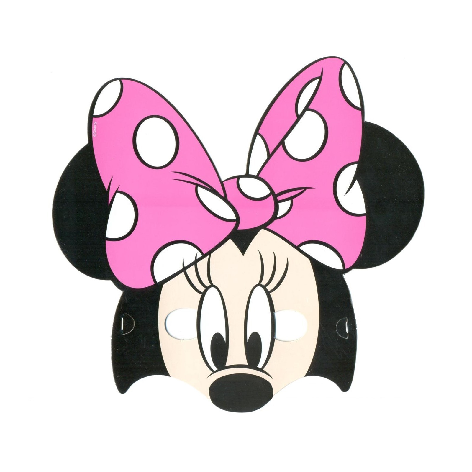 Minnie Mouse Party Masks (Pack of 8)