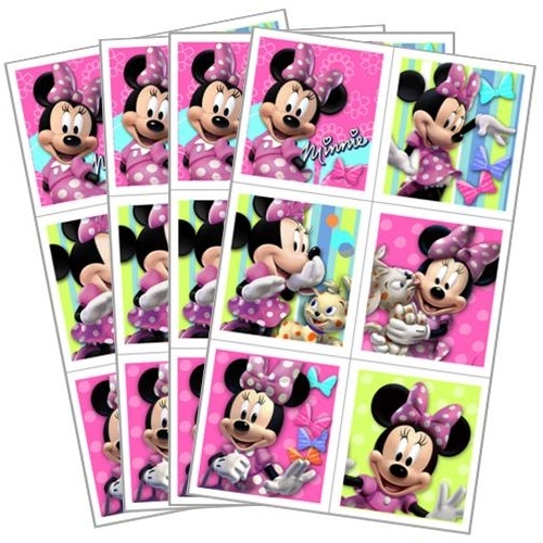 Minnie Mouse Bow-tique Stickers (Pack of 24)