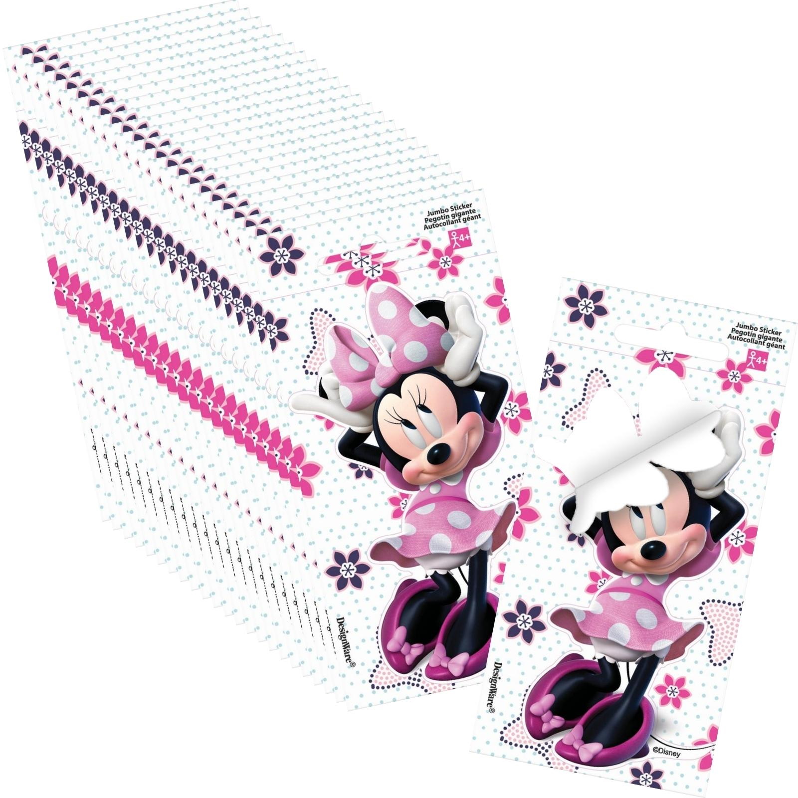 Minnie Mouse Jumbo Stickers (Pack of 24)