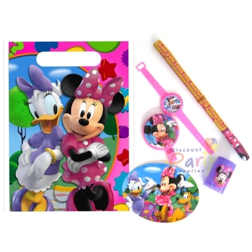 Minnie Mouse Pre-Filled Lolly/Treat Bag