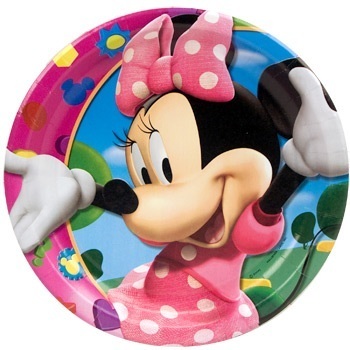 Minnie Mouse Large Paper Plates (Pack of 8)