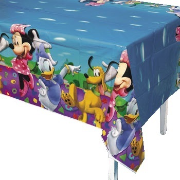Minnie Mouse Plastic Tablecloth
