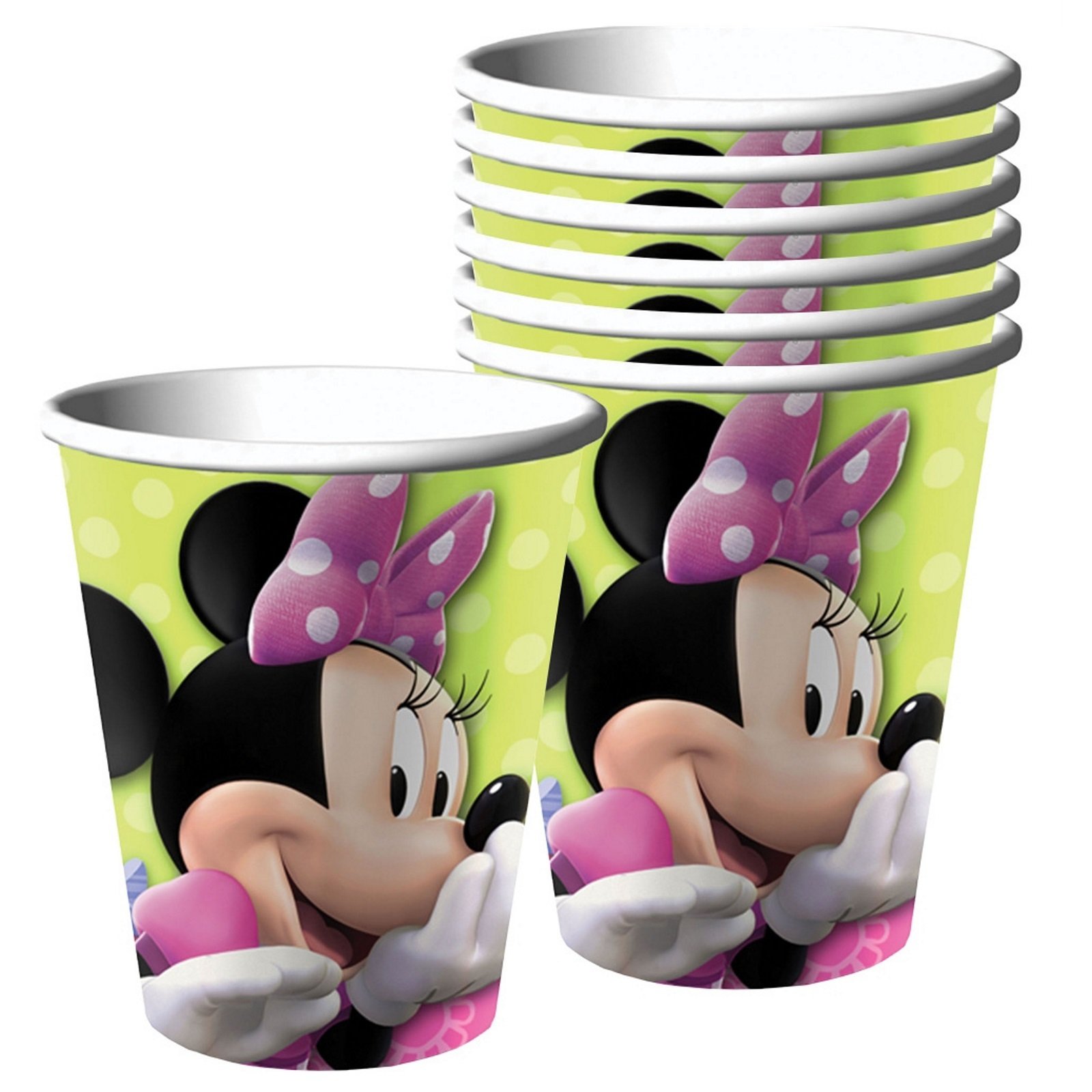Minnie Mouse Bowtique Paper Cups (Pack of 8)