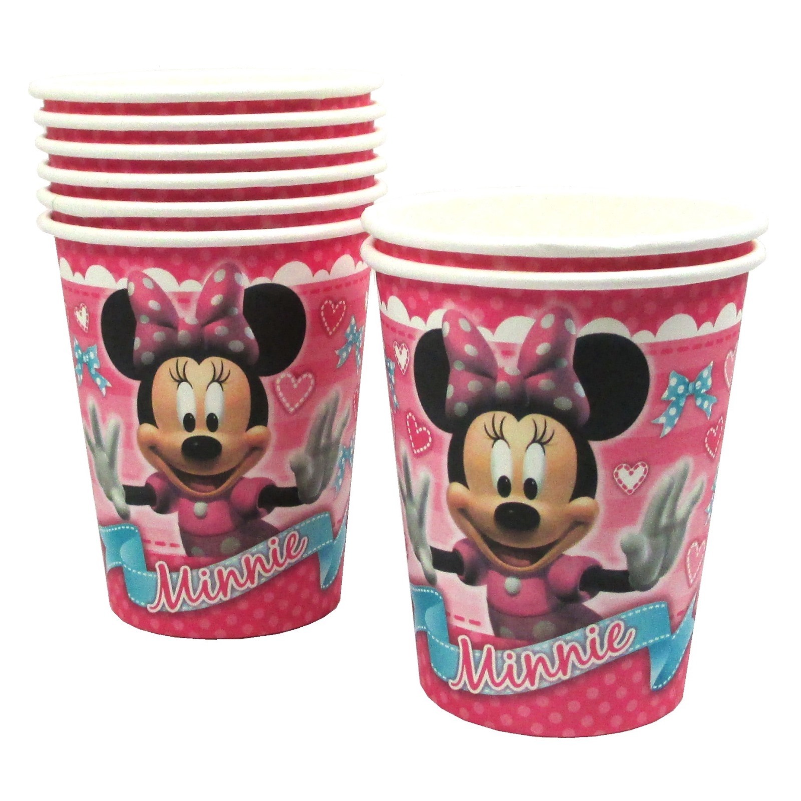 Minnie Mouse Paper Cups (Pack of 8)