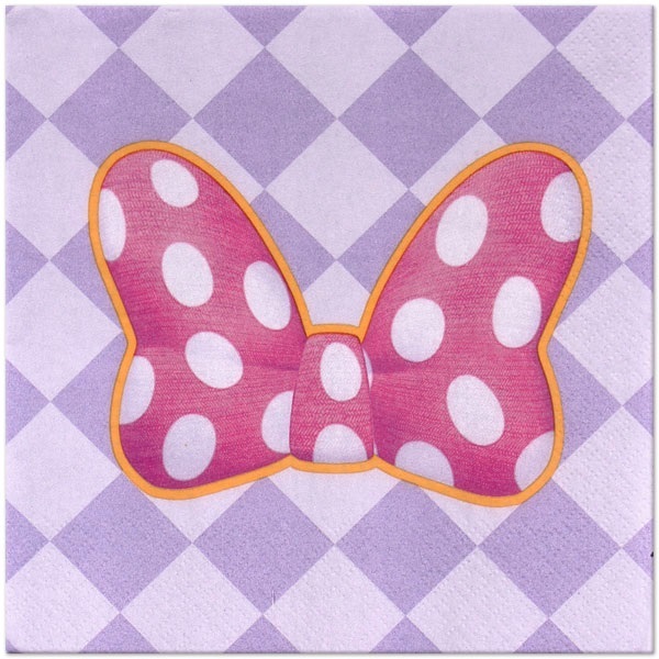 Minnie Mouse Dream Party Large Napkins / Serviettes (Pack of 16)