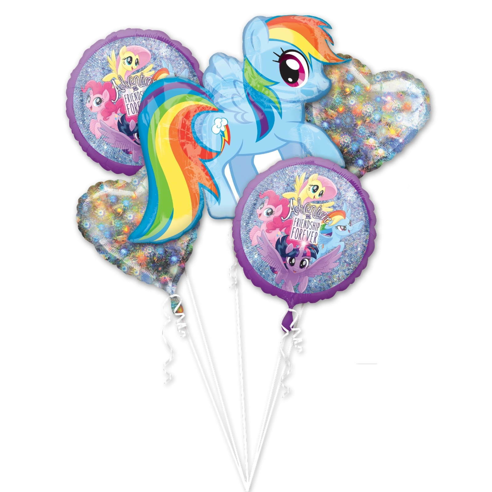 My Little Pony Friendship Adventures Prismatic Helium Balloon Bouquet