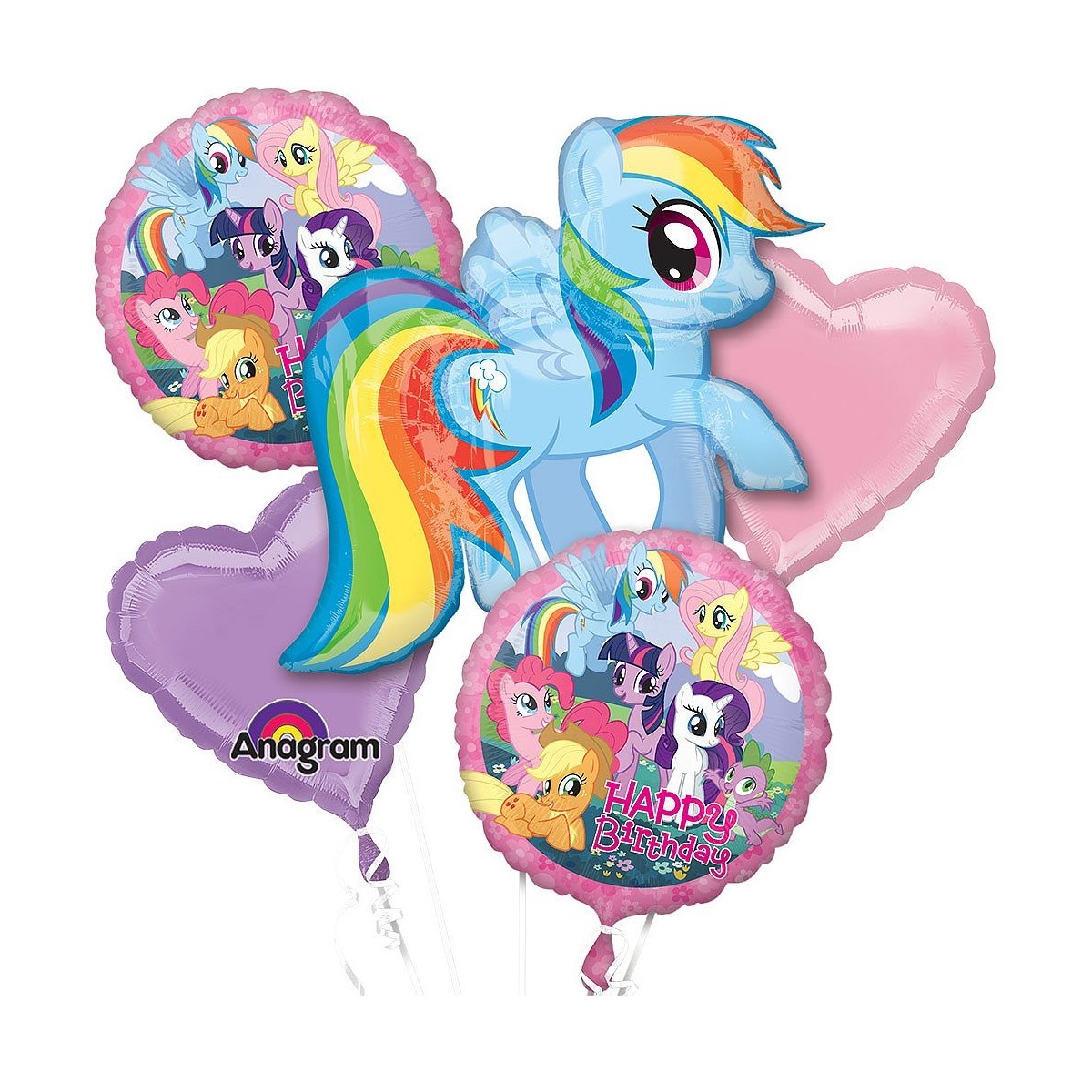 My Little Pony Helium Balloon Bouquet