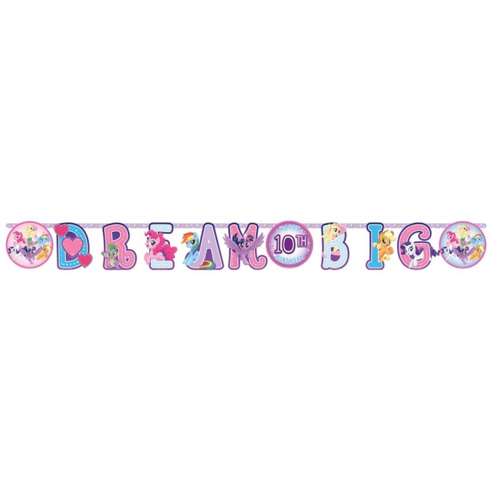 My Little Pony Friendship Adventures Jumbo Add an Age Banner Kit