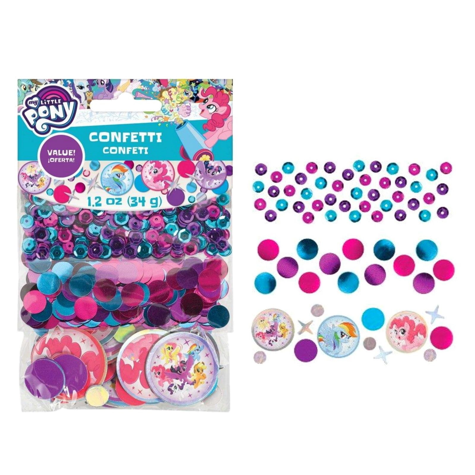 My Little Pony Friendship Adventures Confetti/Table Scatters
