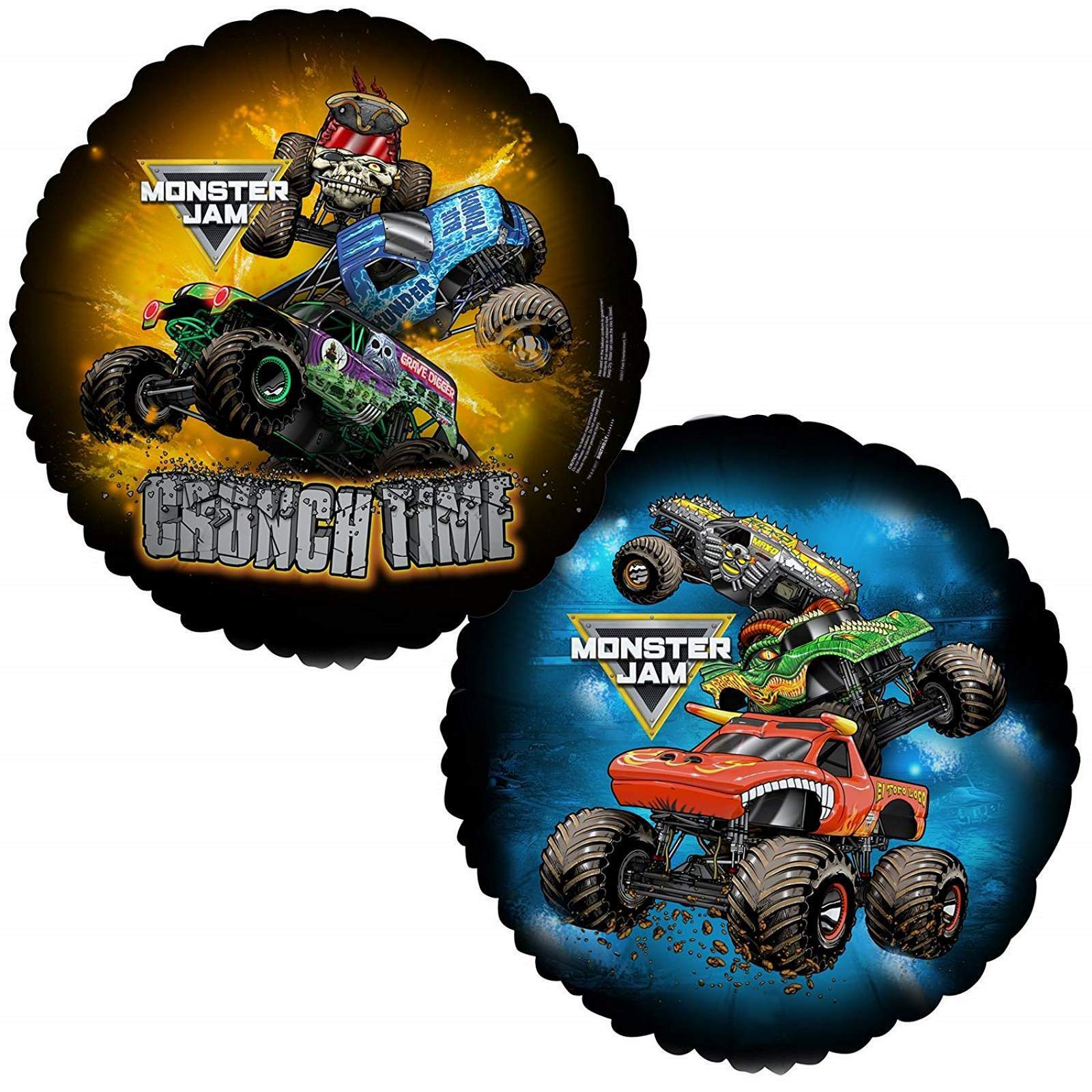 Monster Jam Crunch Time Helium Balloon